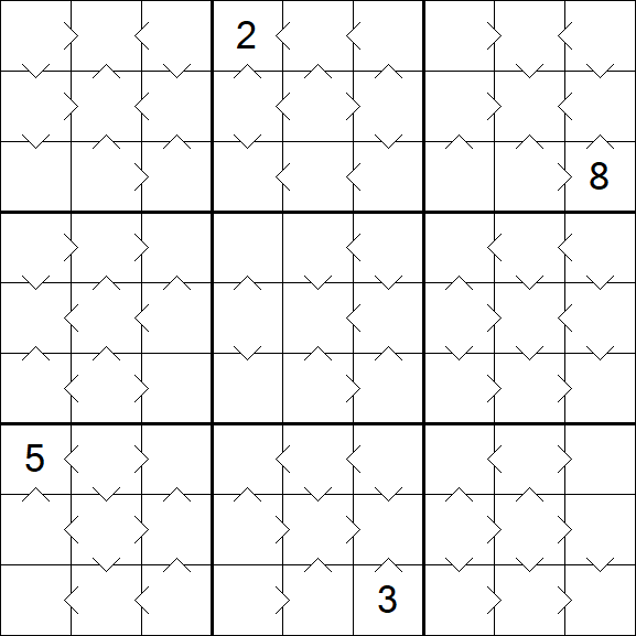 Greater Than Sudoku - Medio