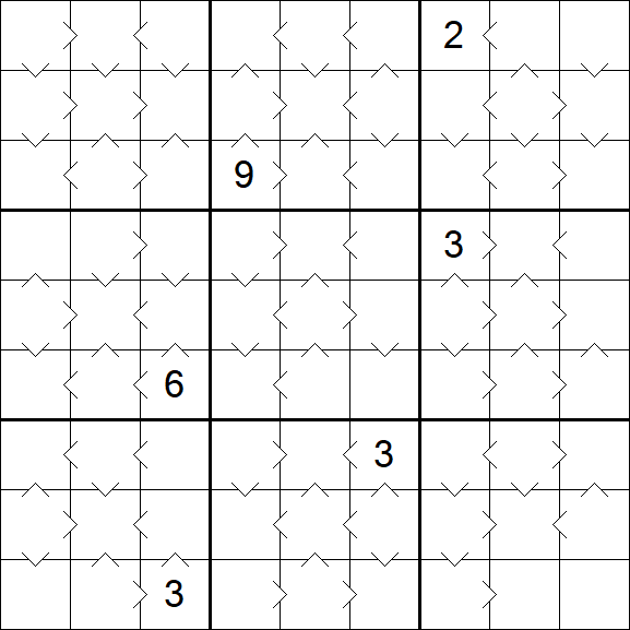 Greater Than Sudoku - Médio