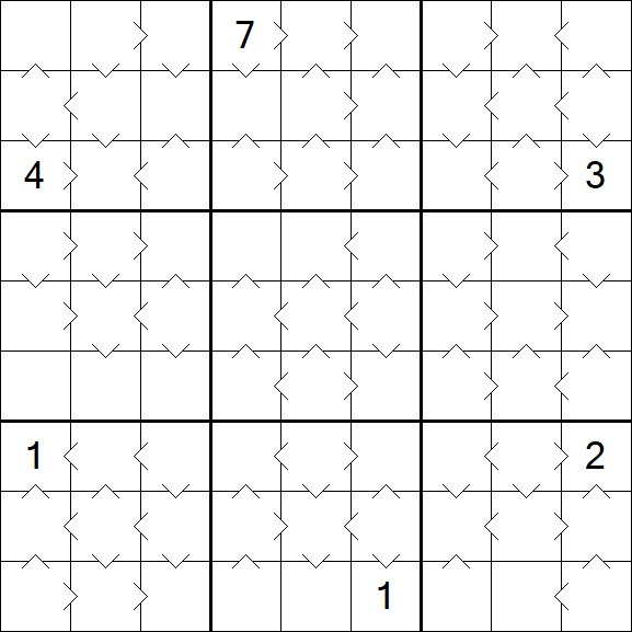 Greater Than Sudoku - Mittel