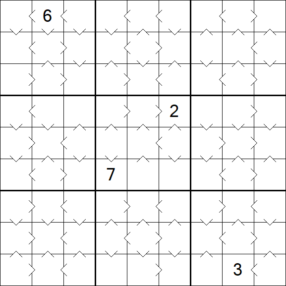 Greater Than Sudoku - Médio