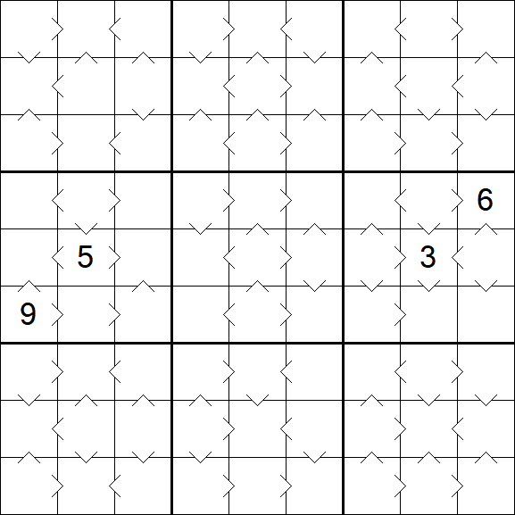 Greater Than Sudoku - Medium