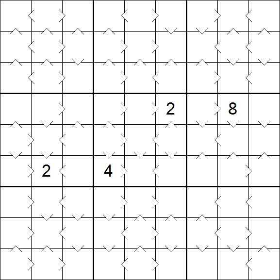 Greater Than Sudoku - Medium