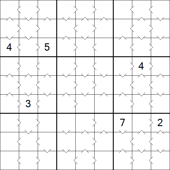 Greater Than Sudoku - Medio