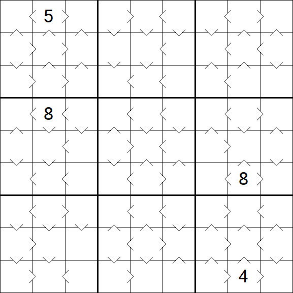 Greater Than Sudoku - Medium