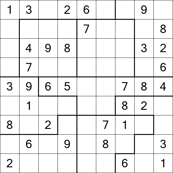 Jigsaw Sudoku - Mittel