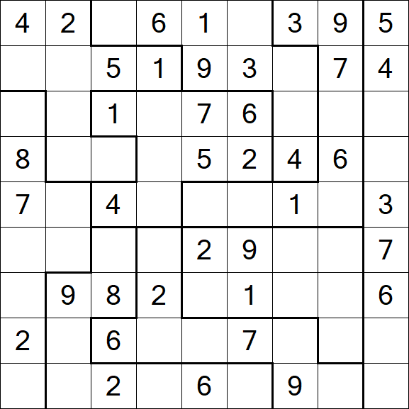 Jigsaw Sudoku - Medio