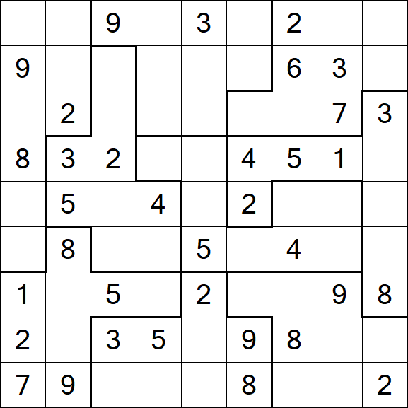 Jigsaw Sudoku - Medio