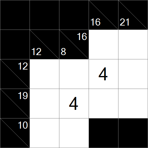Kakuro - Easy