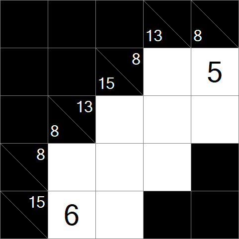 Kakuro - Simple