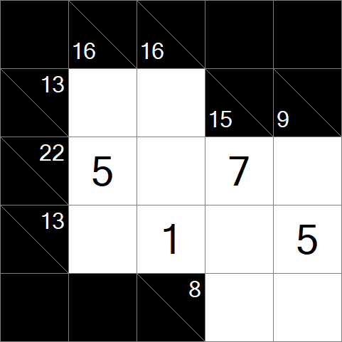 Kakuro - Easy
