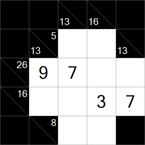 Kakuro - Easy