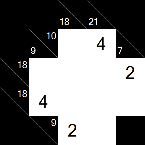 Kakuro - Easy