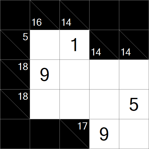 Kakuro - Easy