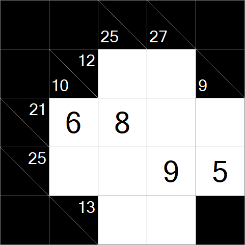 Kakuro - Easy