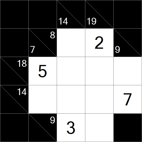 Kakuro - Simple