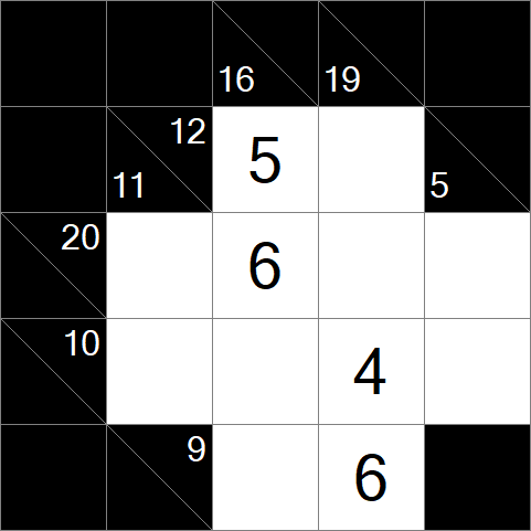 Kakuro - Simple