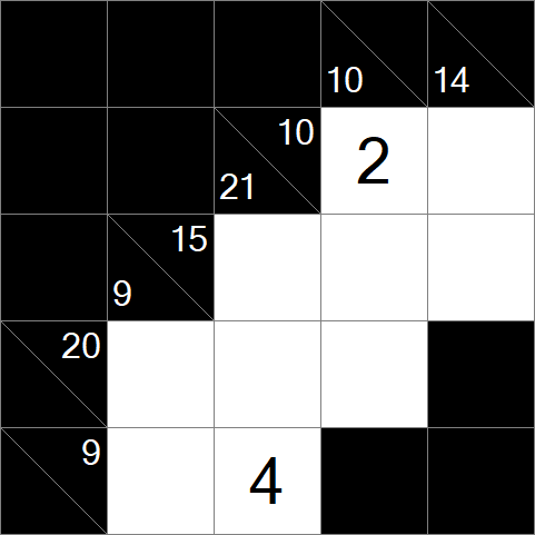 Kakuro - Simple