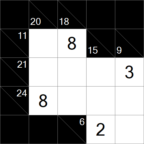 Kakuro - Easy