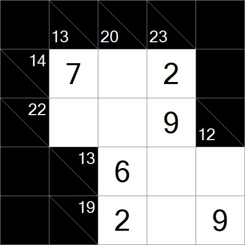 Kakuro - Simple