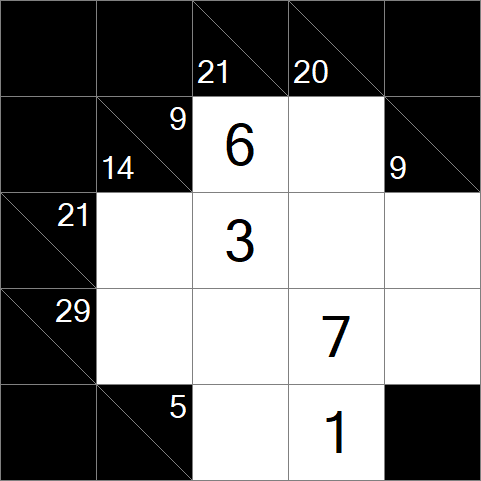 Kakuro - Simple