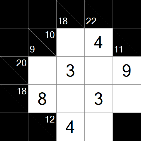 Kakuro - Easy