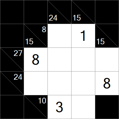 Kakuro - Easy