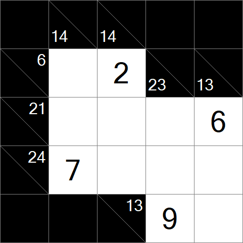 Kakuro - Easy