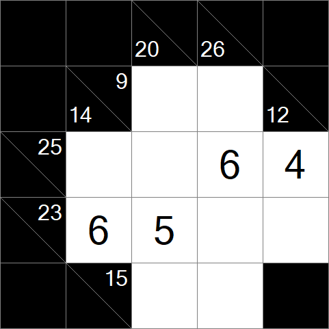 Kakuro - Simple