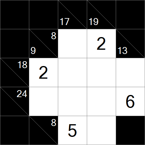 Kakuro - Simple