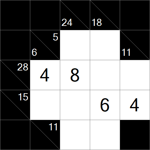 Kakuro - Simple