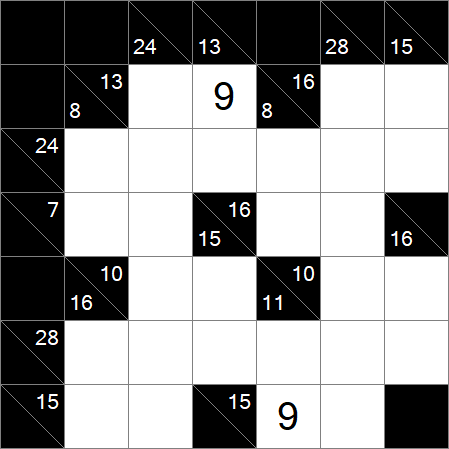 Kakuro - Medium