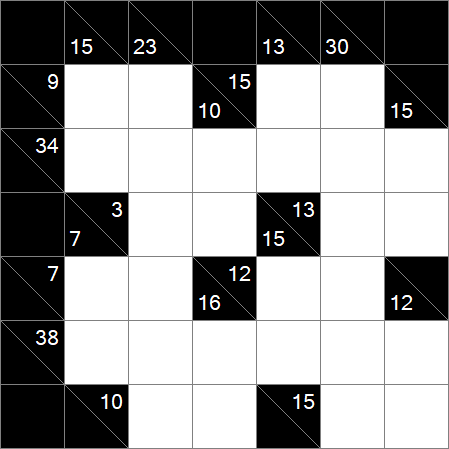 Kakuro - Medio