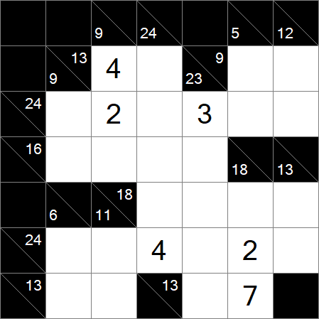 Kakuro - Medio