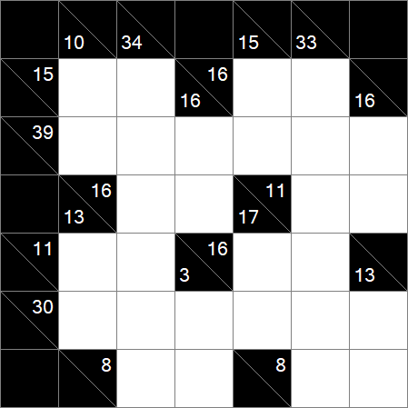 Kakuro - Medio