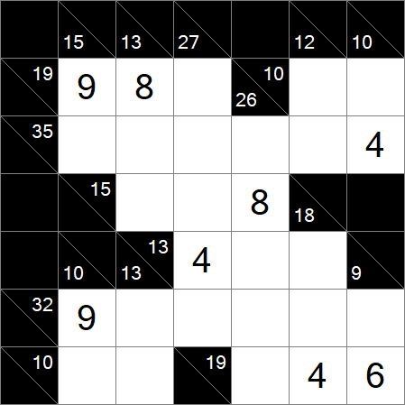 Kakuro - Medio