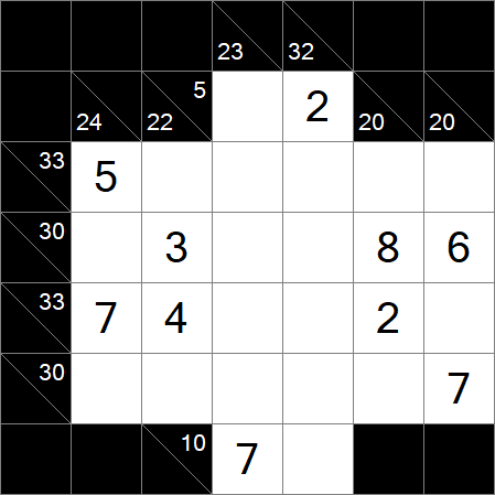 Kakuro - Medium