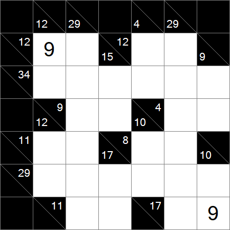 Kakuro - Medium