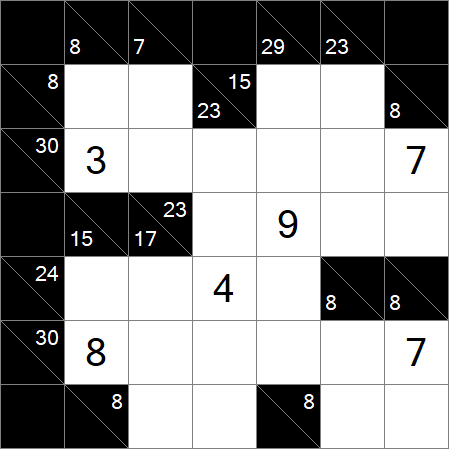 Kakuro - Medium