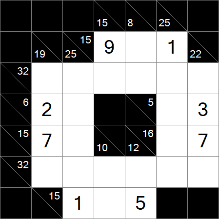 Kakuro - Medium