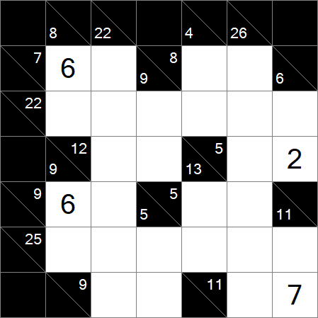 Kakuro - Medium