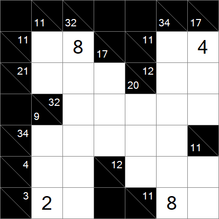 Kakuro - Medium