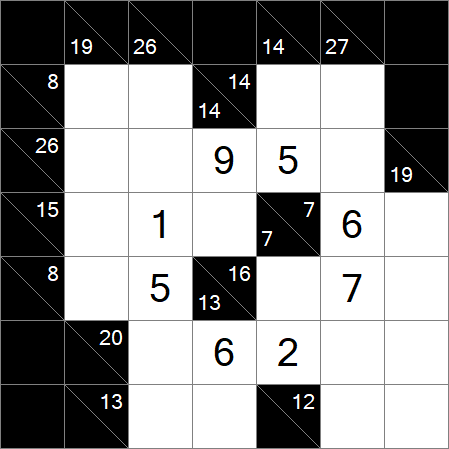 Kakuro - Medium