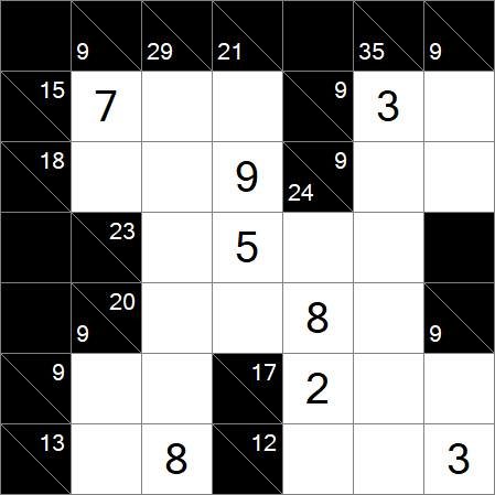 Kakuro - Medium