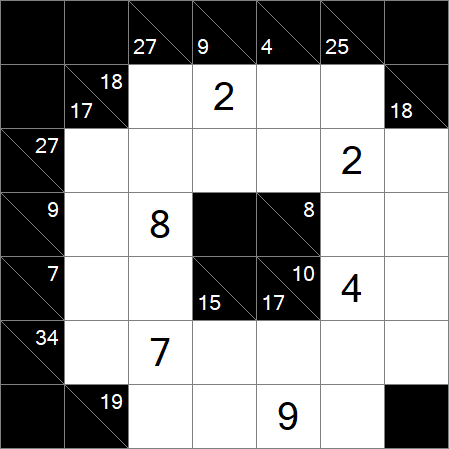 Kakuro - Medium