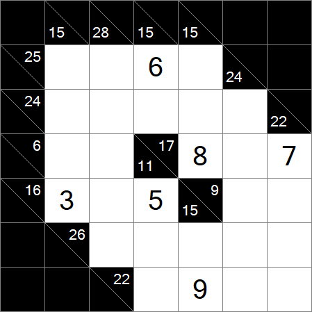 Kakuro - Medium