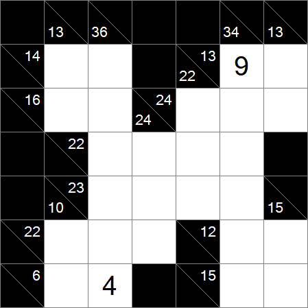 Kakuro - Medium