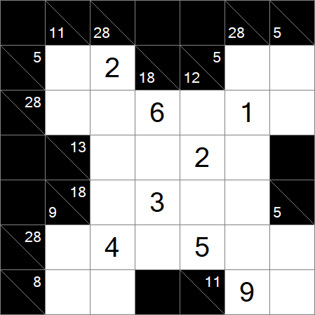 Kakuro - Medium