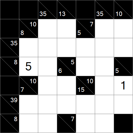 Kakuro - Medium
