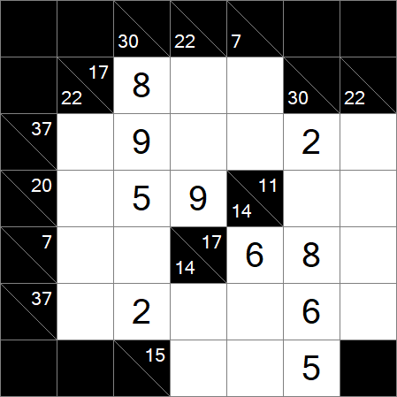 Kakuro - Medium