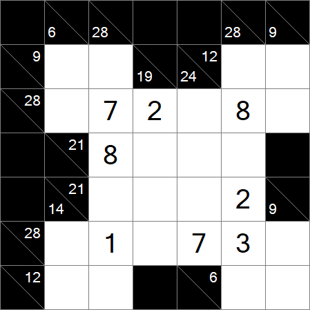 Kakuro - Medium